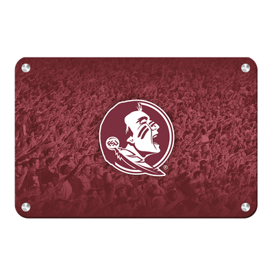 Florida State Seminoles - War Chant - College Wall Art #Metal