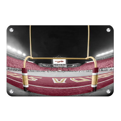Florida State Seminoles - Seminole End Zone - College Wall Art #Metal