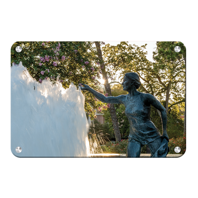 Florida State Seminoles - Landis Fountain Sunrise - College Wall Art #Metal