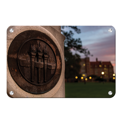 Florida State Seminoles - Landis Torches - College Wall Art #Metal