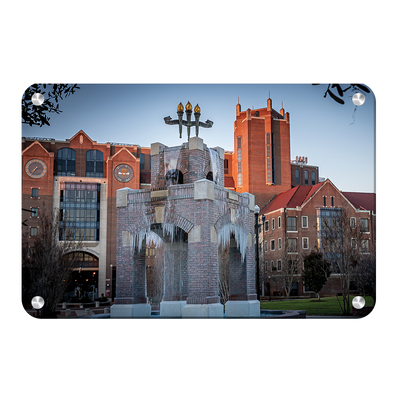 Florida State Seminoles - Tallahassee Winter - College Wall Art #Metal