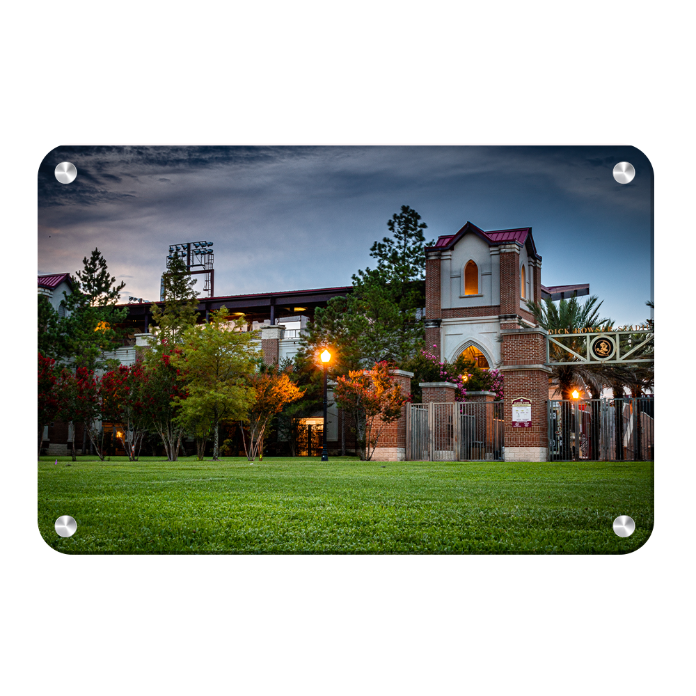 Florida State Seminoles - Dick Howser at Dusk - College Wall Art #Canvas