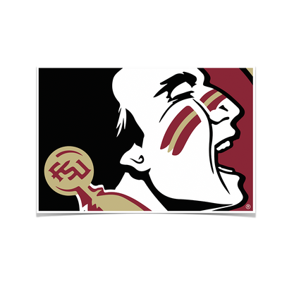 Florida State Seminoles - Osceola Brand - College Wall Art #Poster