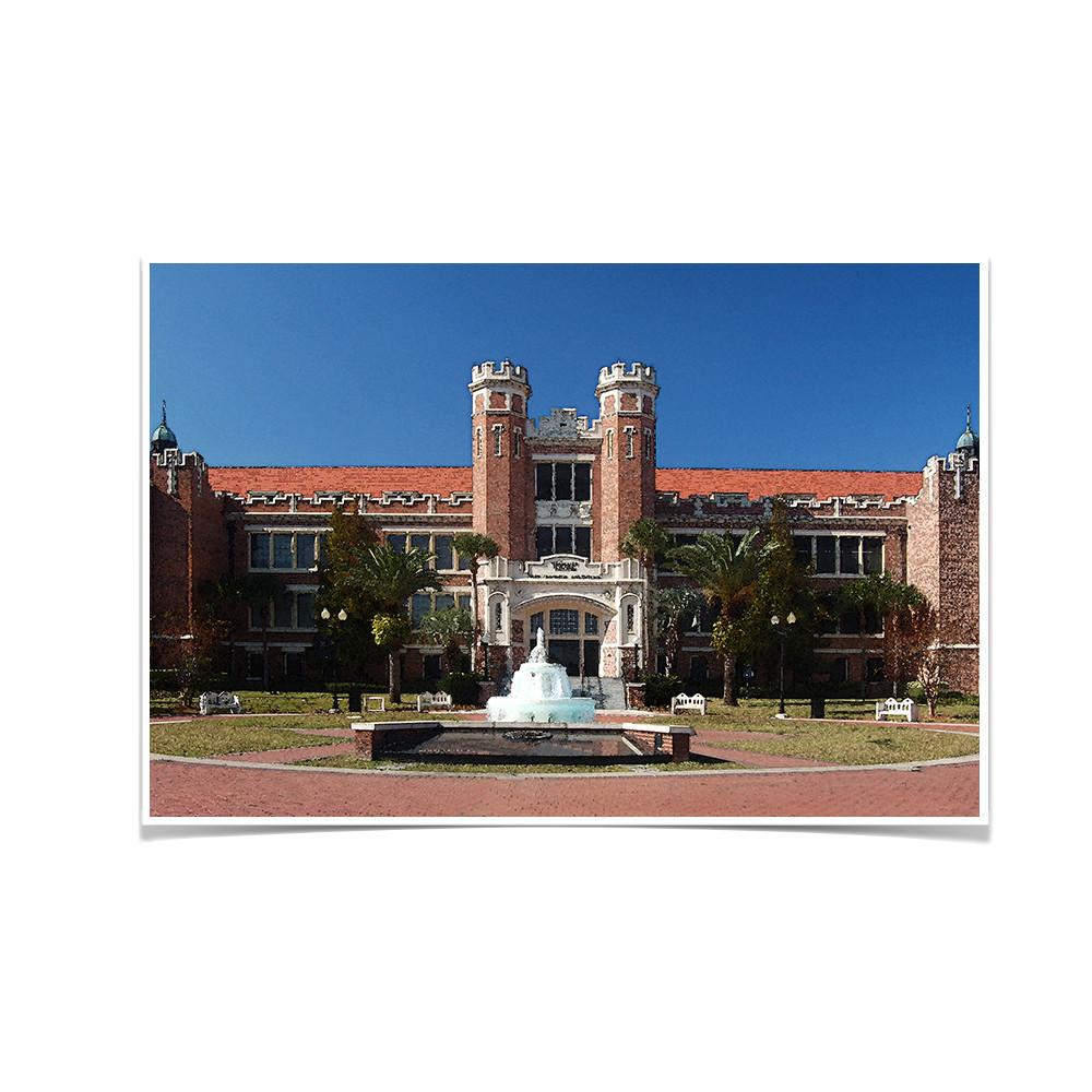 Florida State Seminoles - Westcott Watercolor - College Wall Art #Poster