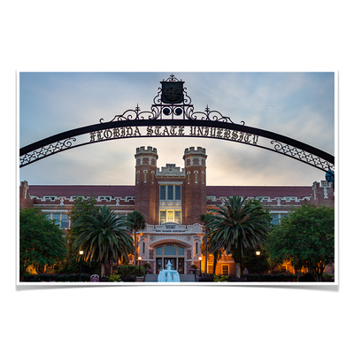 Florida State Seminoles - Westcott Blue Hour - College Wall Art #Poster