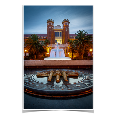 Florida State Seminoles - Westcott at Dusk - College Wall Art #Poster