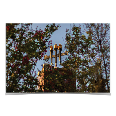 Florida State Seminoles - Framed Torches Close-up - College Wall Art #Poster