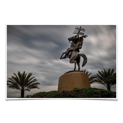 Florida State Seminoles - Unconquered Stormy Skies - College Wall Art #Poster