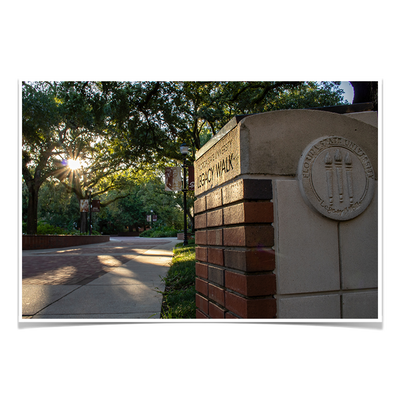Florida State Seminoles - Legacy Walk Sunrise - College Wall Art #Poster