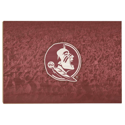 Florida State Seminoles - War Chant - College Wall Art #Wood