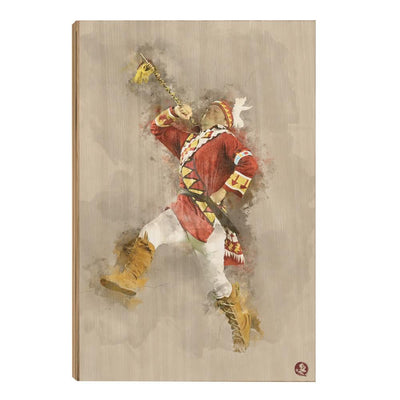 Florida State Seminoles - Seminole Watercolor - College Wall Art #Wood