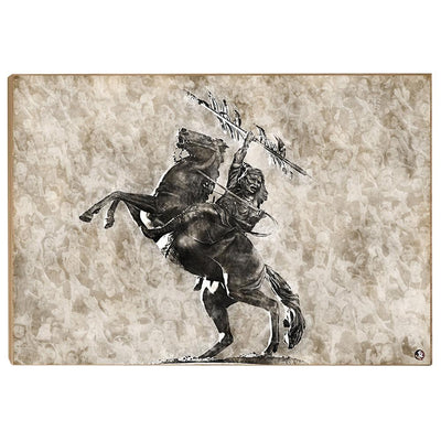 Florida State Seminoles - Vintage Osceola - College Wall Art #Wood