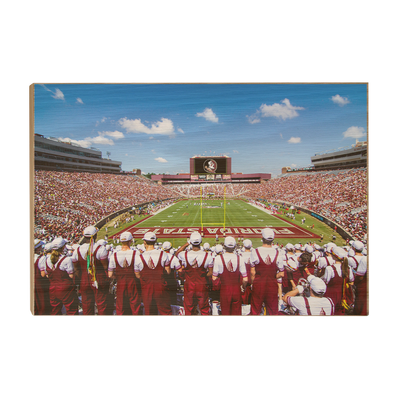 Florida State Seminoles - Saturday at Doak Campbell - College Wall Art #Wood