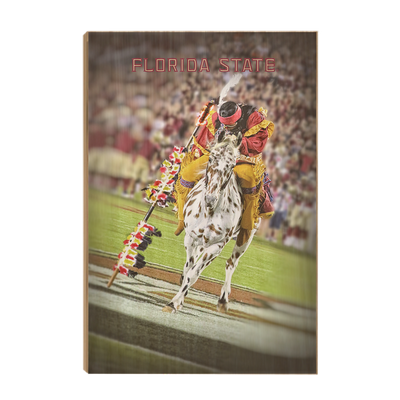 Florida State Seminoles - Florida State Osceola Spear - College Wall Art #Wood