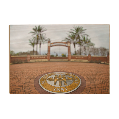 Florida State Seminoles - FSU 1851 - College Wall Art #Wood