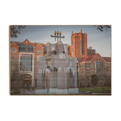Florida State Seminoles - Tallahassee Winter - College Wall Art #Wood