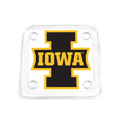 Iowa Hawkeyes - Iowa Mark Drink Coaster