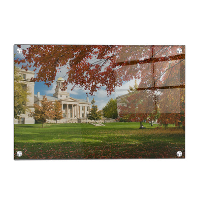 Iowa Hawkeyes - Fall Campus - College Wall Art #Acrylic