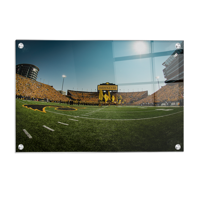 Iowa Hawkeyes - Hawkeyes Gold Game - College Wall Art #Acrylic