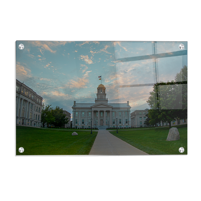 Iowa Hawkeyes - The Old Capitol - College Wall Art #Acrylic