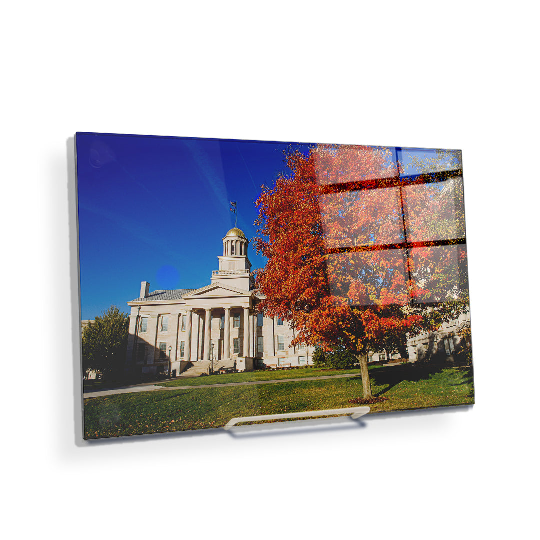Iowa Hawkeyes- Autumn Old Capital - College Wall Art #Canvas