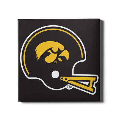 Iowa Hawkeyes - Iowa Helmet - College Wall Art #Canvas