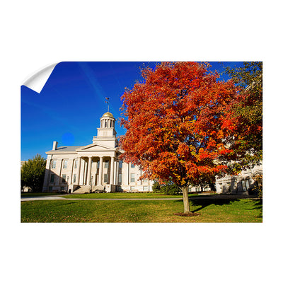 Iowa Hawkeyes- Autumn Old Capital - College Wall Art #Wall Decal