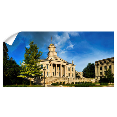 Iowa Hawkeyes - The Old Capital Pano - College Wall Art #Wall Decal