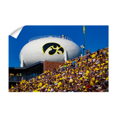 Iowa Hawkeyes - Hawkeye Water Tower - College Wall Art #Wall Decal