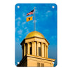 Iowa Hawkeyes - The Gold Dome - College Wall Art #Metal