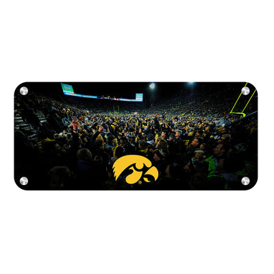 Iowa Hawkeyes - The 2016 Win Pano - College Wall Art #Metal