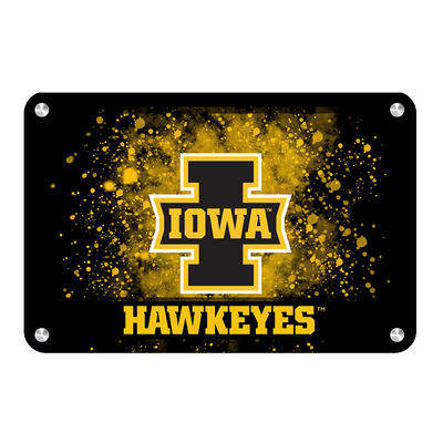 Iowa Hawkeyes - Iowa Hawkeyes - College Wall Art #Metal