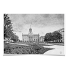 Iowa Hawkeyes - Campus Sketch - College Wall Art #Poster