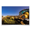 Iowa Hawkeyes - Herky Fight for Iowa - College Wall Art #Poster