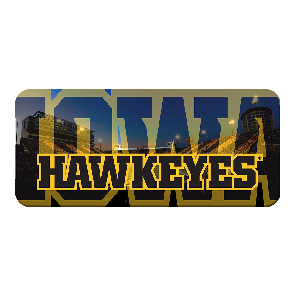 Iowa Hawkeyes - Iowa Hawkeyes Panoramic - College Wall Art #Canvas