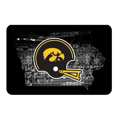 Iowa Hawkeyes - Iowa's Football State - College Wall Art #PVC