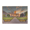 Iowa Hawkeyes- Pentacrest Sunset - College Wall Art #Wood