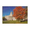 Iowa Hawkeyes- Autumn Old Capital - College Wall Art #Wood