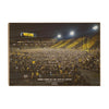 Iowa Hawkeyes - Swarmin' & Stomin' Kinnick Field No - College Wall Art #Wood