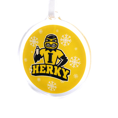 Iowa Hawkeyes - Herky Christmas Ornament