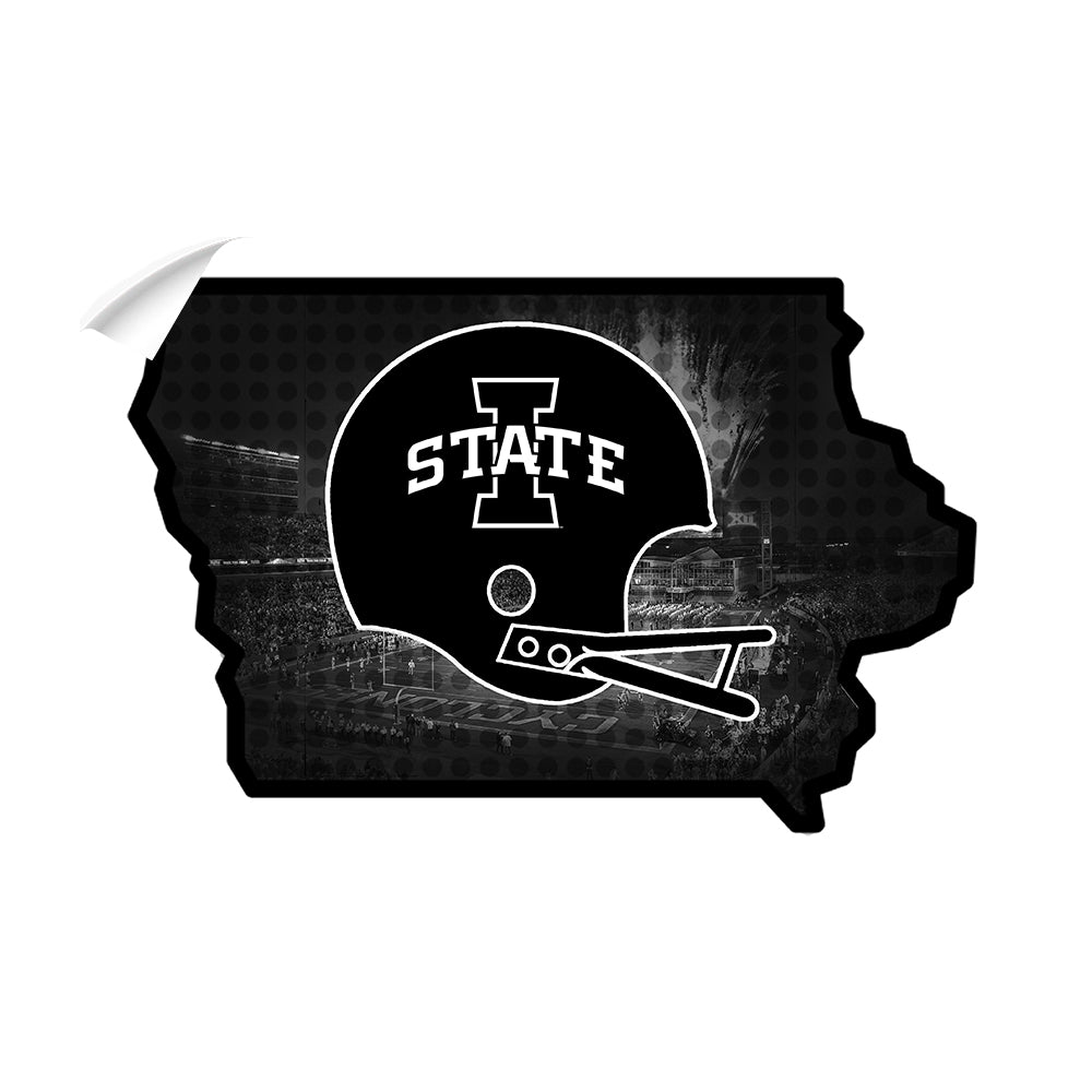 Iowa State Cyclones - Iowa State B&W - College Wall Art #Canvas