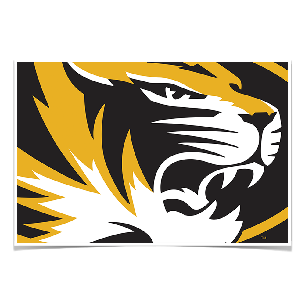 Missouri Tigers - Mizzou Tiger - College Wall Art #Canvas