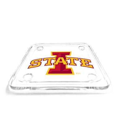 Iowa State Cyclones - Iowa State Logo Drink Coaster