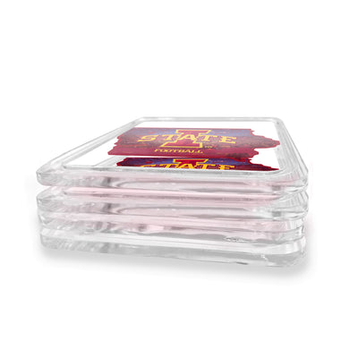 Iowa State Cyclones - Iowa State Football Drink Coaster