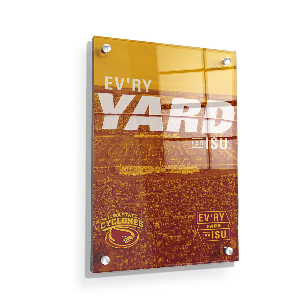 Iowa State Cyclones - Ev'ry Yard - College Wall Art #Canvas