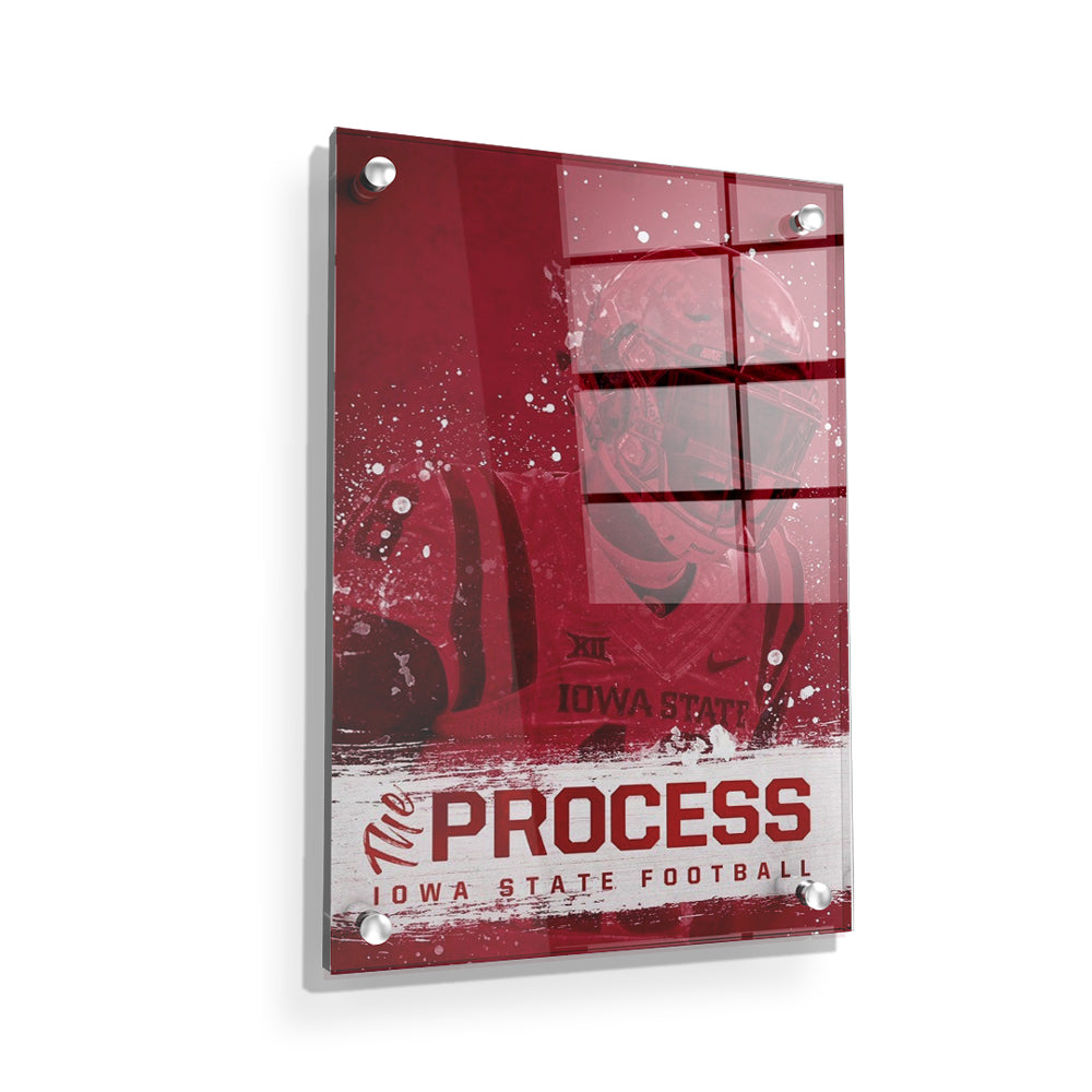 Iowa State Cyclones - The Process - College Wall Art #Canvas