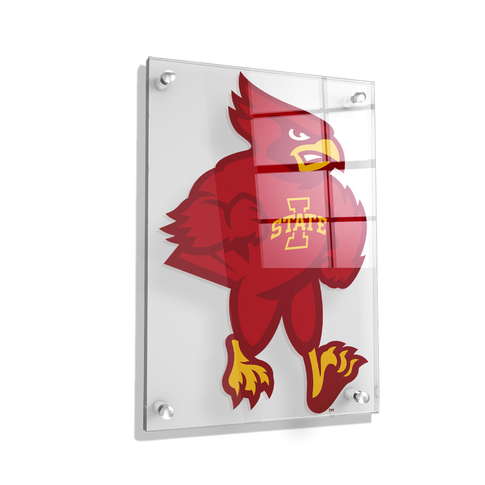 Iowa State Cyclones - Cy Logo - College Wall Art #Canvas