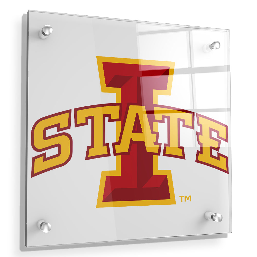 Iowa State Cyclones - Iowa State Logo - College Wall Art #Canvas