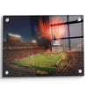 Iowa State Cyclones - Fireworks over Jack Trice Stadium - College Wall Art #Acrylic