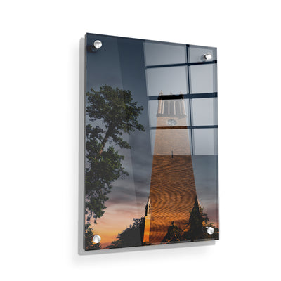 Iowa State Cyclones - Twilight Stanton Carillon Bell Tower - College Wall Art #Acrylic